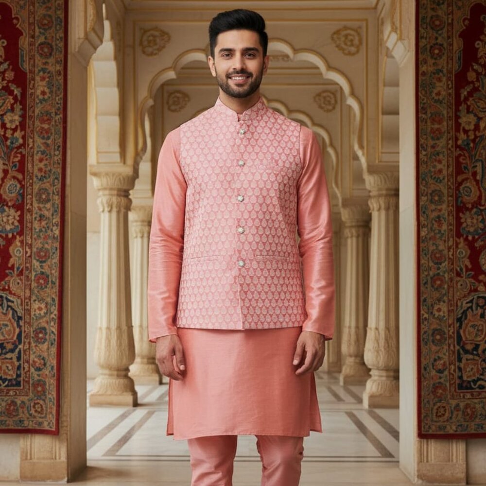 kurta koty set